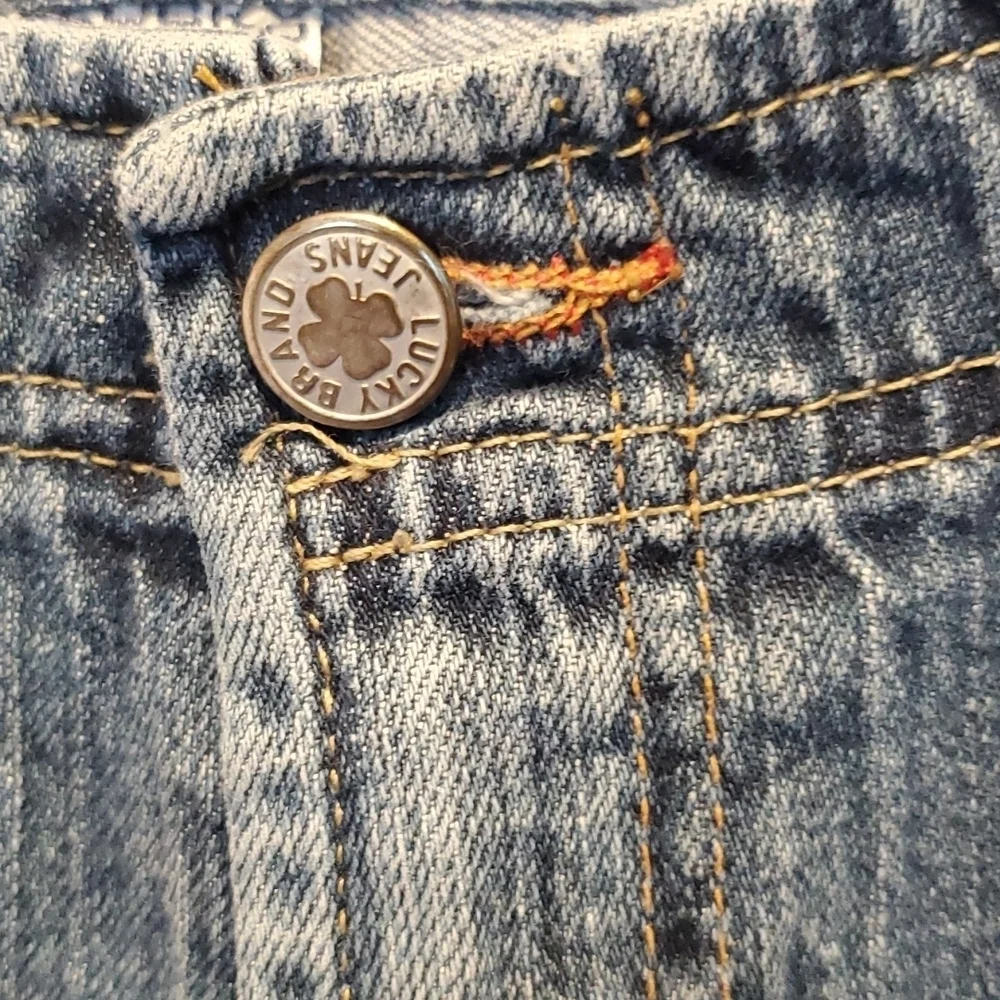 Lucky Brand Dungarees Wonder Jeans SZ 14 - Picture 2 of 8